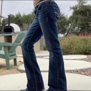 American Eagle bootcut artist jeans